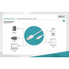 Kabel do transmisji danych/ładowania USB A/Lightning MFI 2m Biały-7903788