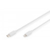 Kabel do transmisji danych/ładowania USB C/Lightning MFI 2m Biały-7903794