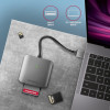 CRE-S3 Czytnik zewnętrzny kart USB-A 3. 2 GEN 1, 3-slot lun SD/microSD/CF, obsługa UHS-II-7904839