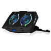 Podstawka chłodząca pod laptopa CF21 RGB SILENT FAN Czarna -7906085