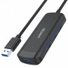 HUB USB-C; 4x USB-A 3.1; kabel 150cm; H1111E -7909851