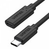 Przedłużacz USB-C 3.1 GEN 2; 4K; PD 100W; 0,5m; M/F; C14086BK -7909967
