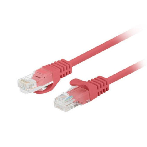 Patchcord kat.5e UTP 3m czerwony 10-pak fluke passed-7900911