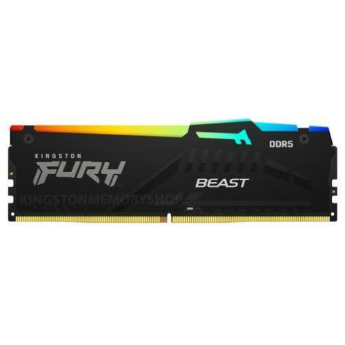 Pamięć DDR5 Fury Beast Black RGB 16GB(1*16GB)/5600 CL36 EXPO-7901019