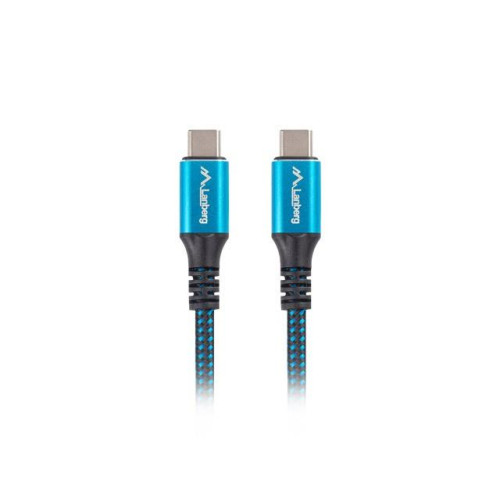 Kabel USB-C M/M USB4 1.2m 100W 8K 60HZ czarno-niebieski-7901621