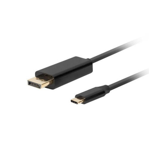 Kabel USB-C(M)->Displayport(M) 1M 4K 60HZ czarny-7901629