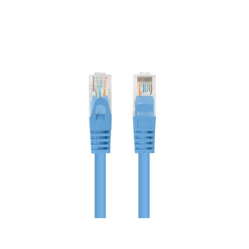 Patchcord kat.6 UTP 0.25M 10-pack fluke passed niebieski-7901930