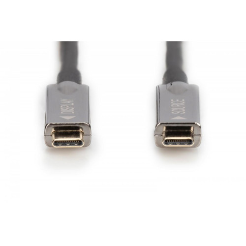 Kabel połączeniowy hybrydowy AOC USB 3.1 Typ C/USB Typ C 4K 60Hz 10m-7902366