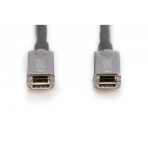 Kabel połączeniowy hybrydowy AOC USB 3.1 Typ C/USB Typ C 4K 60Hz 20m-7902370