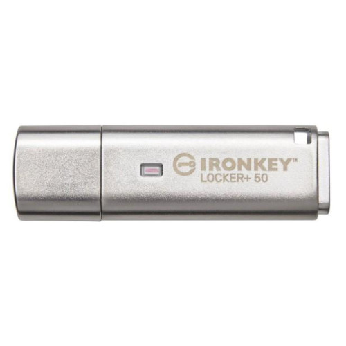 Pendrive 64GB IronKey Locker+ 50 AES Encrypted USB to Cloud-7902689
