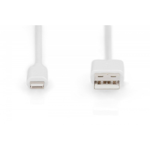 Kabel do transmisji danych/ładowania USB A/Lightning MFI 2m Biały-7903786