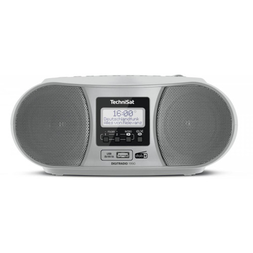 Radioodtwarzacz Digitradio 1990 DAB+/USB/FM srebrny-7904097