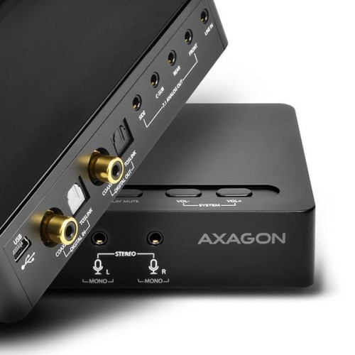 ADA-71 Zewnętrzna karta dzwiękowa, Soundbox USB real 7.1 audio adapter, SPDIF in/out-7905157