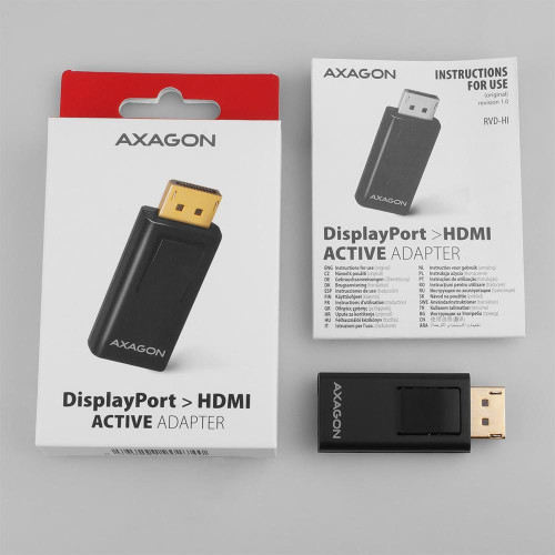 RVD-HI Adapter aktywny DisplayPort -> HDMI FullHD-7905204