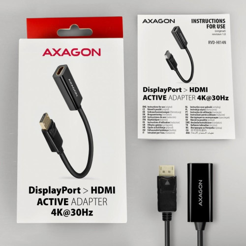 RVD-HI14N Adapter aktywny Displayport -> HDMI 1,4, 4K/30HZ-7905217
