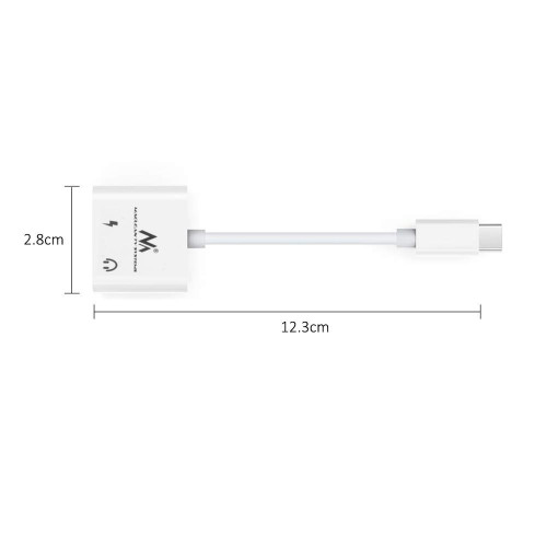 Adapter USB type-C 3,5 mm jack PD MCTV-848 -7906063