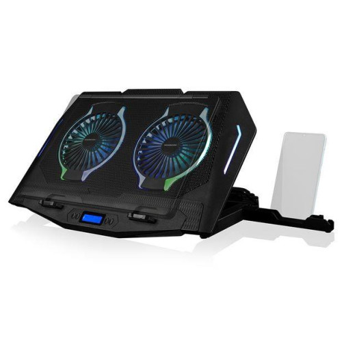 Podstawka chłodząca pod laptopa CF21 RGB SILENT FAN Czarna -7906075