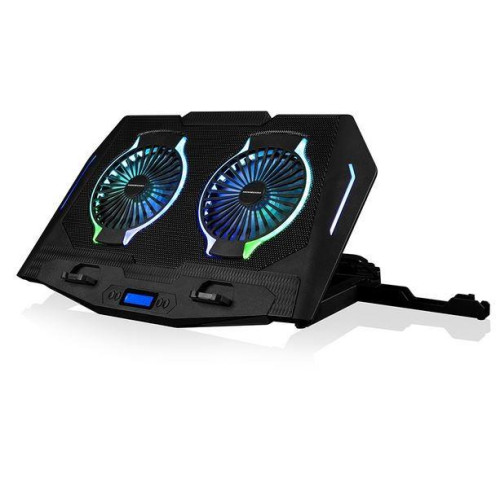 Podstawka chłodząca pod laptopa CF21 RGB SILENT FAN Czarna -7906085