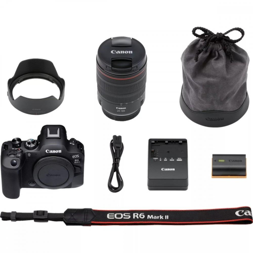 Aparat bezlusterkowy EOS R6 Mark II V5+RF24-105 L 5666C013-7906212