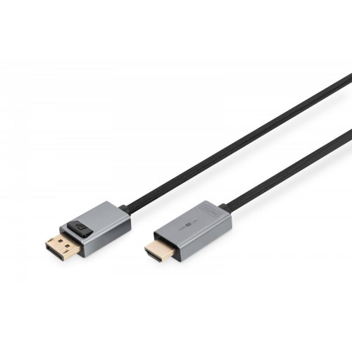 Kabel adapter DisplayPort - HDMI 4K 30Hz DP/HDMI M/M 1m-7906666