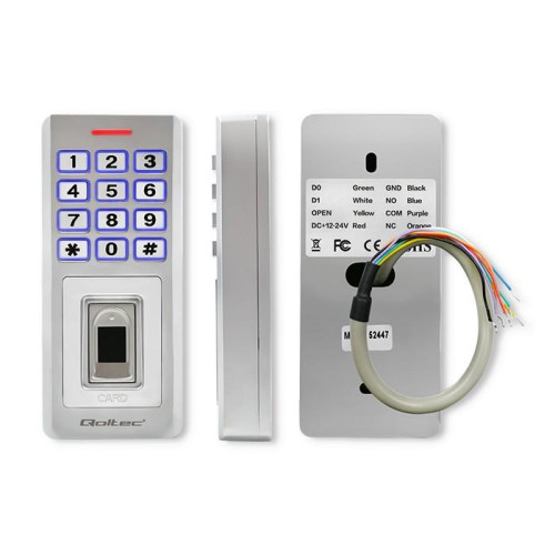 Zamek szyfrowy OBERON z czytnikiem linii papilarnych | RFID | kod| karta | brelok | dzwonek | IP68 | EM -7907545