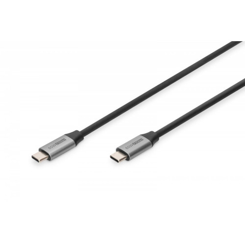 Kabel połączeniowy USB 3.0 60W/5Gbps Typ USB C/USB C M/M 0,5m Czarny -7908928