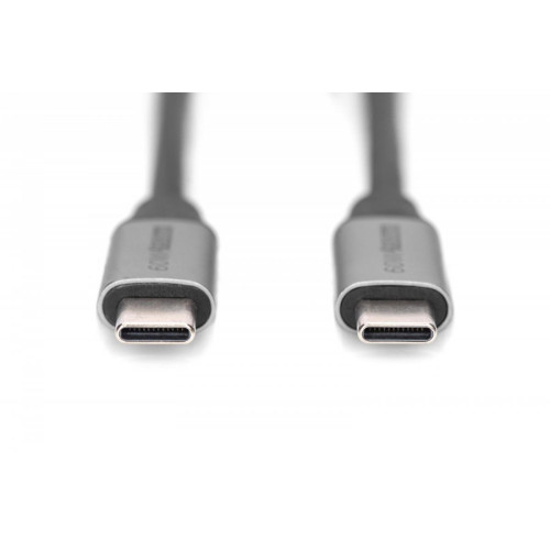 Kabel połączeniowy USB 3.0 60W/5Gbps Typ USB C/USB C M/M 0,5m Czarny -7908929