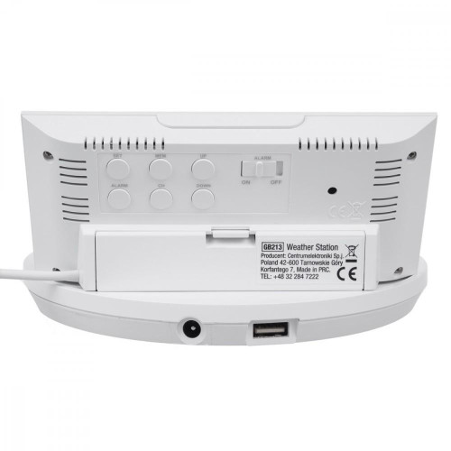 Bezprzewodowa stacja pogody z ładowarką Qi GB213 -7908961