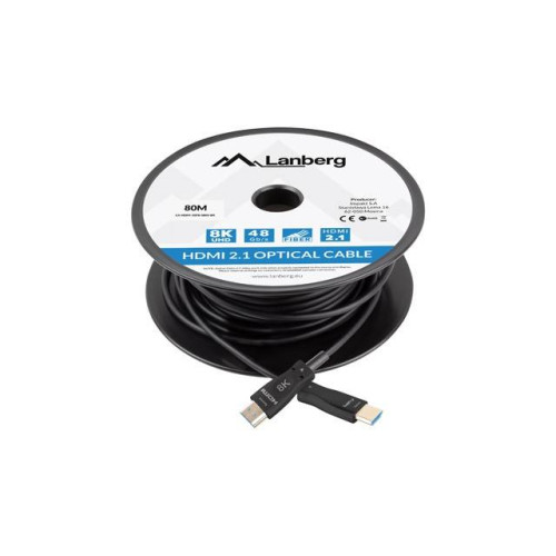 Kabel HDMI M/M v2.1 80M 8K czarny optyczny AOC -7909103