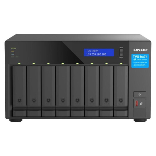 Serwer NAS TVS-h874-i5-32G 8x0HDD Intel core i5-12400 32GB-7909581