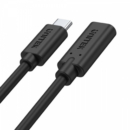 Przedłużacz USB-C 3.1 10Gbps; 4K; PD 100W; M/F; 1m; C14086BK-1M -7909974