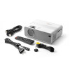 Mini projektor rzutnik HD LED 3W biało-szary-7910115