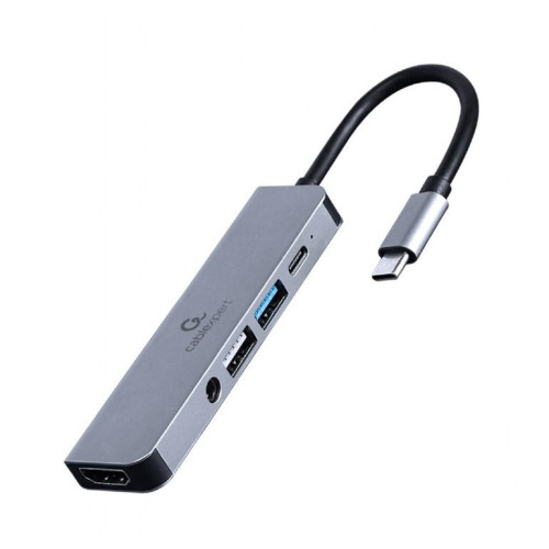 Adapter USB-C 5w1, PD, HDMI, Audio, USB 3.1, USB 2.0-7910225