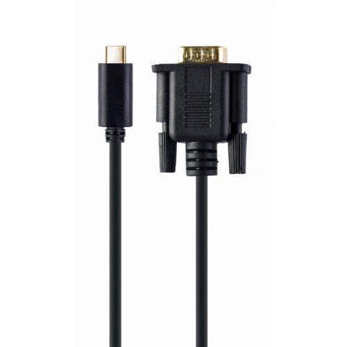 Kabel USB-C do VGA male 1920x1080 60Hz-7910267