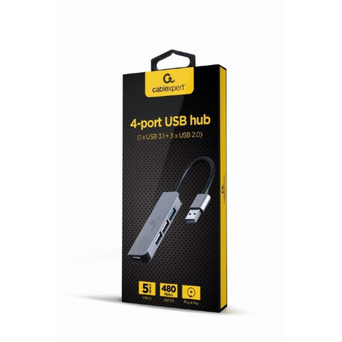 Hub 4-portowy USB (3xUSB 2.0, USB 3.1)-7910317