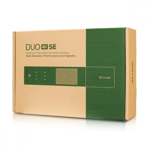 Tuner VU+ DUO 4K SE 1x Dual FBC S2X-7912030