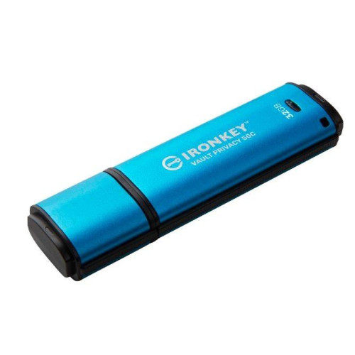 Pendrive 32GB IronKey Vault Privacy 50C AES-256 FIPS-197-7912648