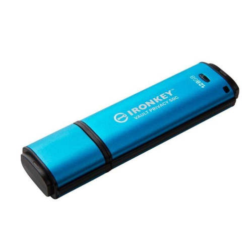 Pendrive 128GB IronKey Vault Privacy 50C AES-256 FIPS-197-7912654