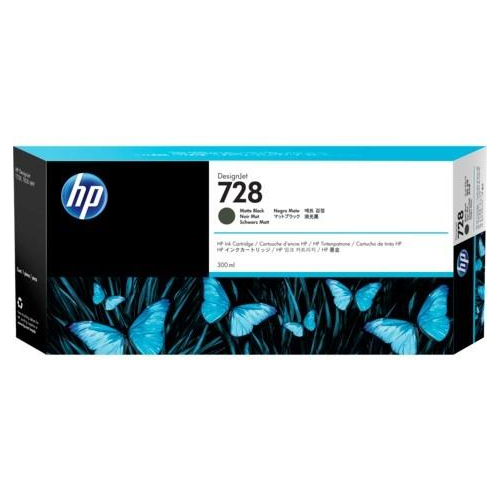 Tusz nr 728 300ml czarny matowy F9J68A