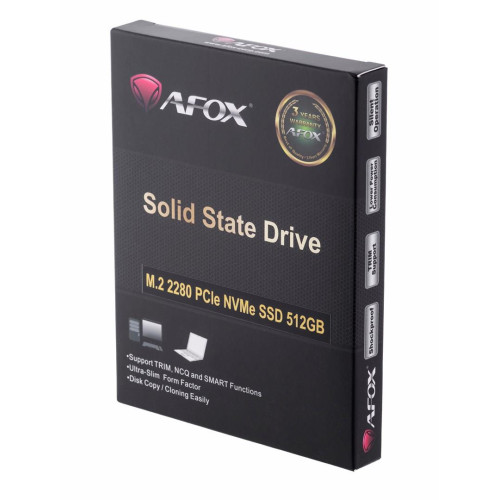 AFOX SSD M.2 PCI-EX4 1000GB TLC 1,7 GB/S NVME ME300-1000GN-7965991