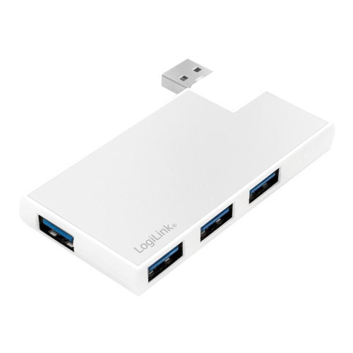 Hub 4xUSB3.0, OTG, srebrny -796656