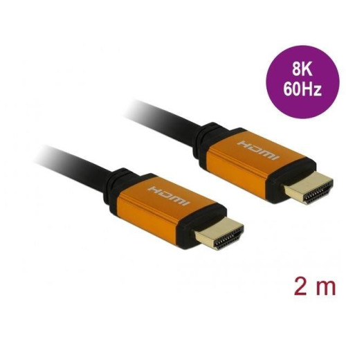 Kabel HDMI M/M v2.1 8K 60Hz czarny 2m -797619