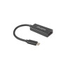 Adapter USB CM - Displayport F 15cm czarny -798256