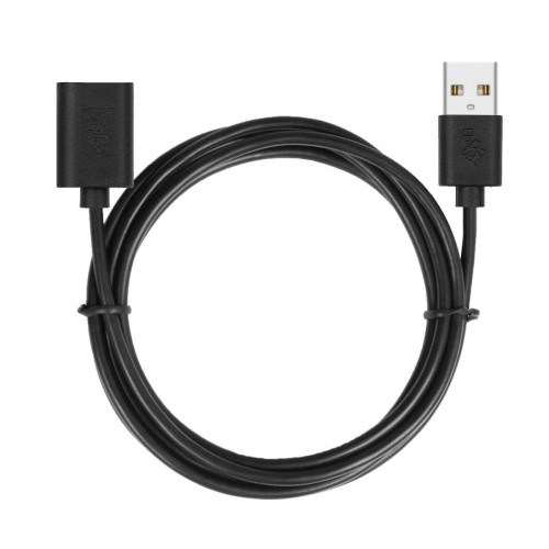 Kabel USB AM-AF 1.8 m przedłużacz czarny-799948