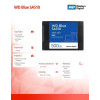 Dysk SSD WD Blue 500GB SA510 2,5 cala WDS500G3B0A-8001077