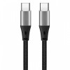 Kabel Typu C IKUTC1B 1M Czarny-8001786