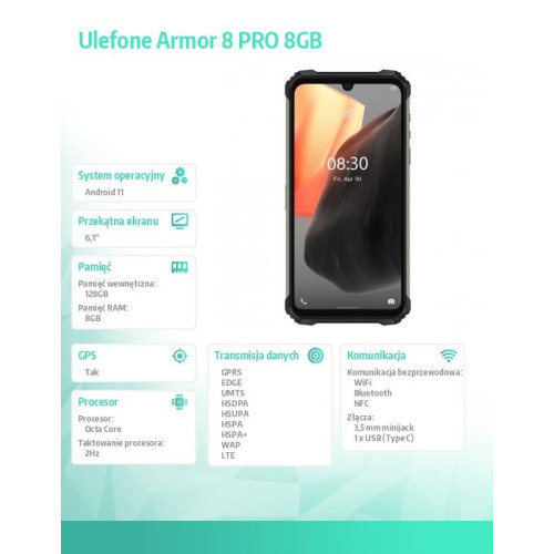 Smartfon Armor 8 Pro 6.1