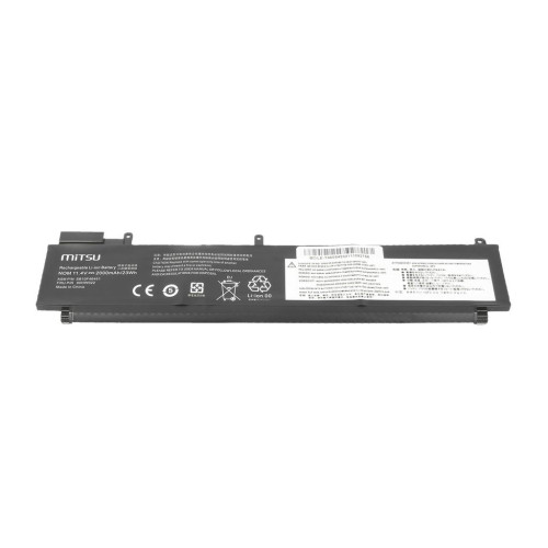 Bateria do Lenovo ThinkPad T460s, T470s - tylna bateria 2000 mAh (23 Wh) 11.4 Volt-8002038