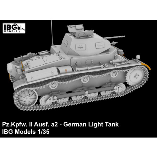 Model plastikowy Pz.Kpfw II Ausf. a2 niemiecki czołg lekki 1/35-8003170