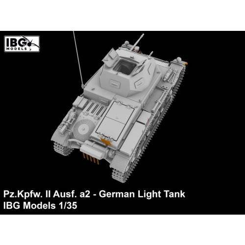 Model plastikowy Pz.Kpfw II Ausf. a2 niemiecki czołg lekki 1/35-8003174
